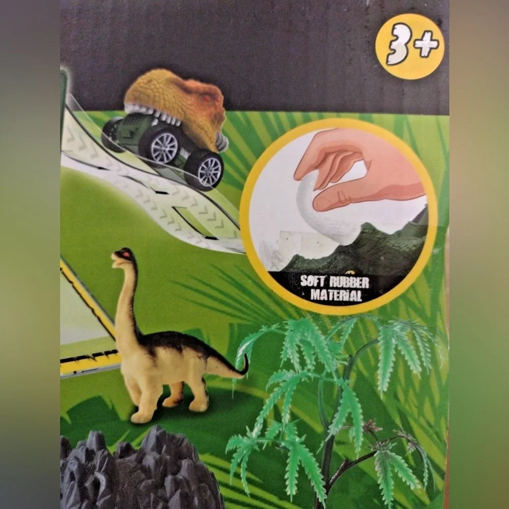 Dinosaur Transport Truck Playset with Mini Dino Cars